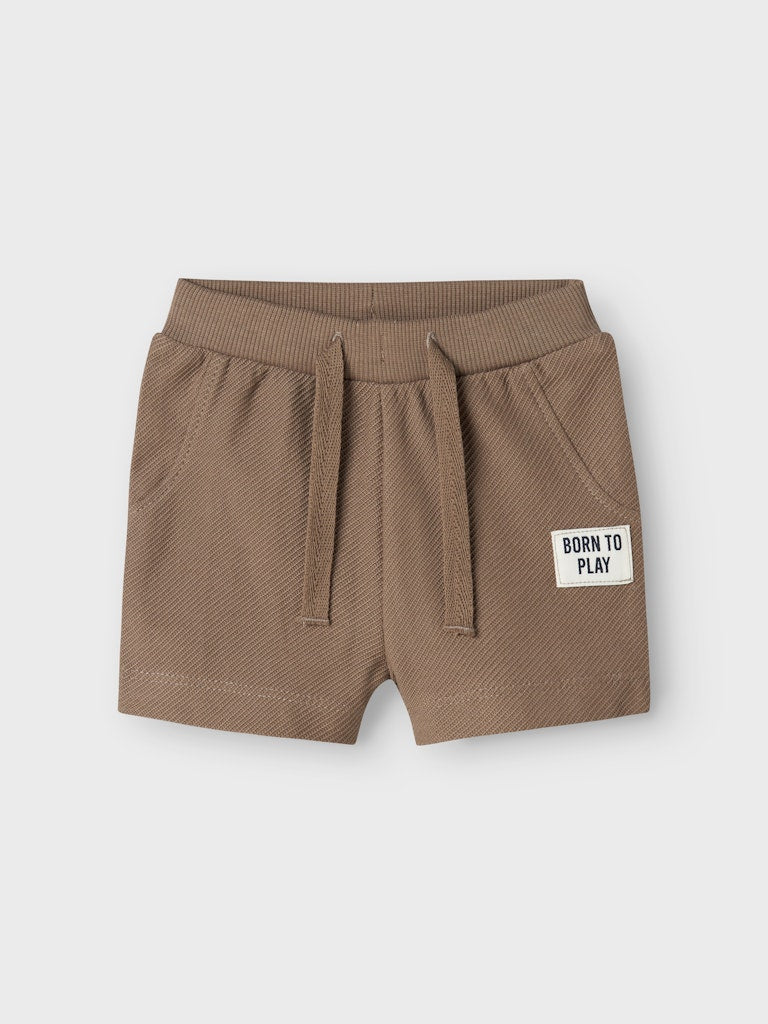 Shorts Helt Enfärgade Brun
