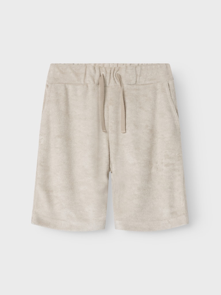 Shorts Fredy Frotté Enfärgade Beige