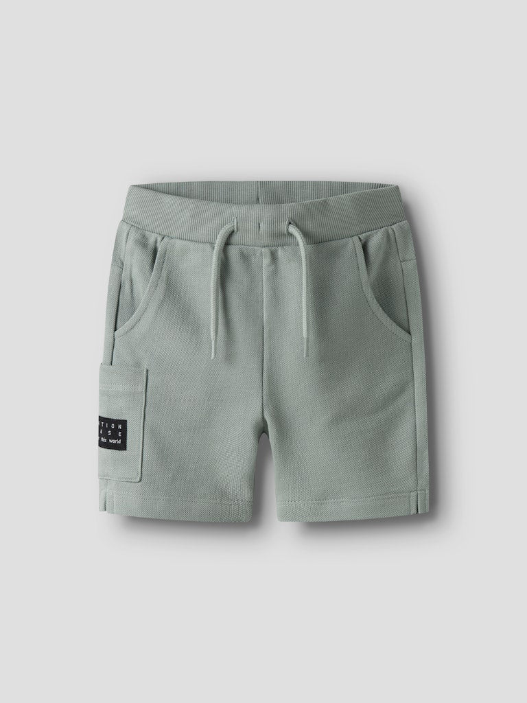 Sweatshorts Vivasse M Enfärgade Grön