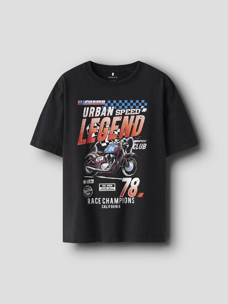 T-shirt Bank Speed Legend Svart