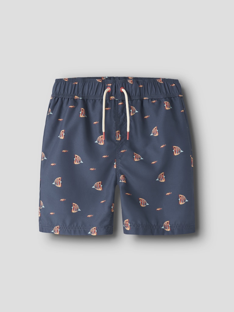 Badshorts Zaddi Fiskar Blå