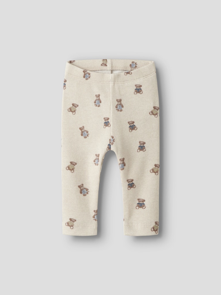 Leggings Nallar Ribbade Denkab Beige
