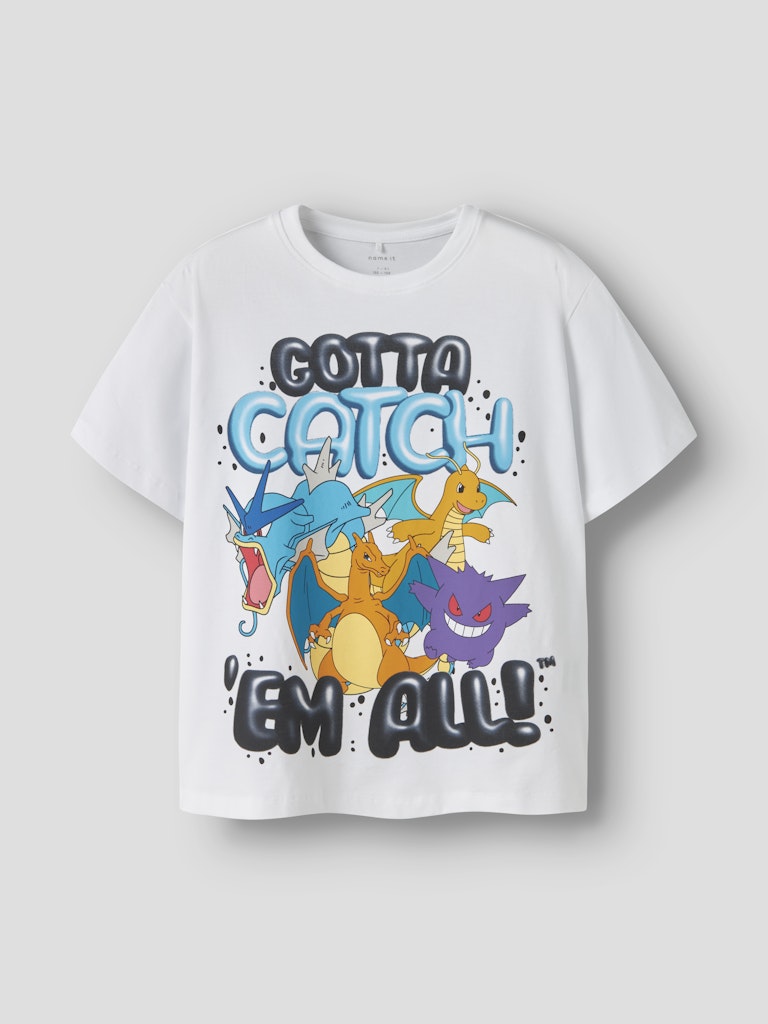 T-shirt Pokémon Kortärmad Majo Vit