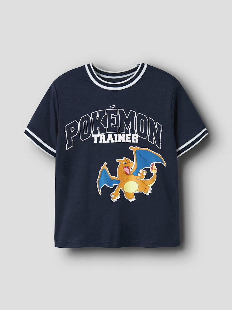 T-shirt Pokémon Charizard Moris Poly Marinblå