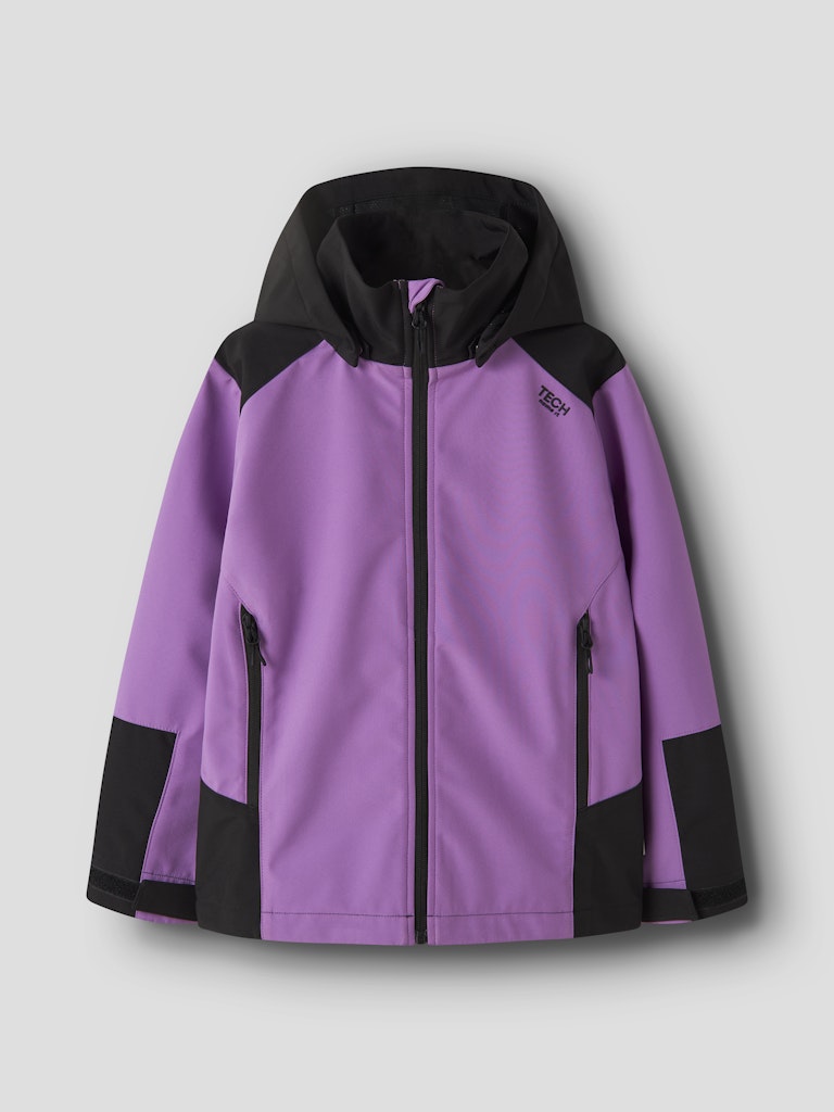 Jacka Softshell Alfa08 Tunn Vattentät Vindtät Andas Lila/Rosa