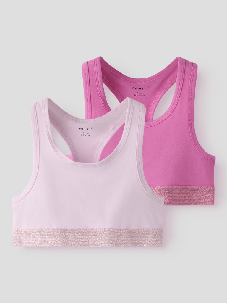 Topp 2-pack Rosa/Cerise