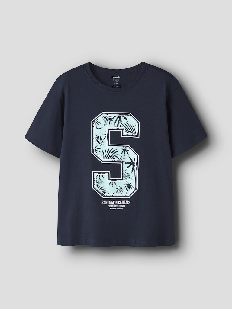 T-shirt Vagno Loose Blå