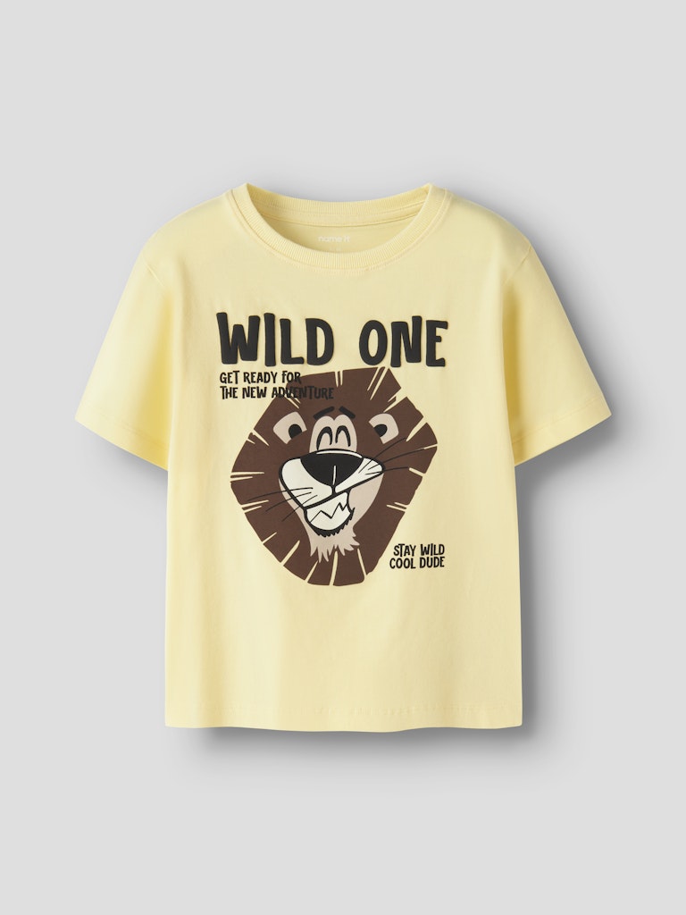 Kortärmad T-shirt Harly Lejon Gul
