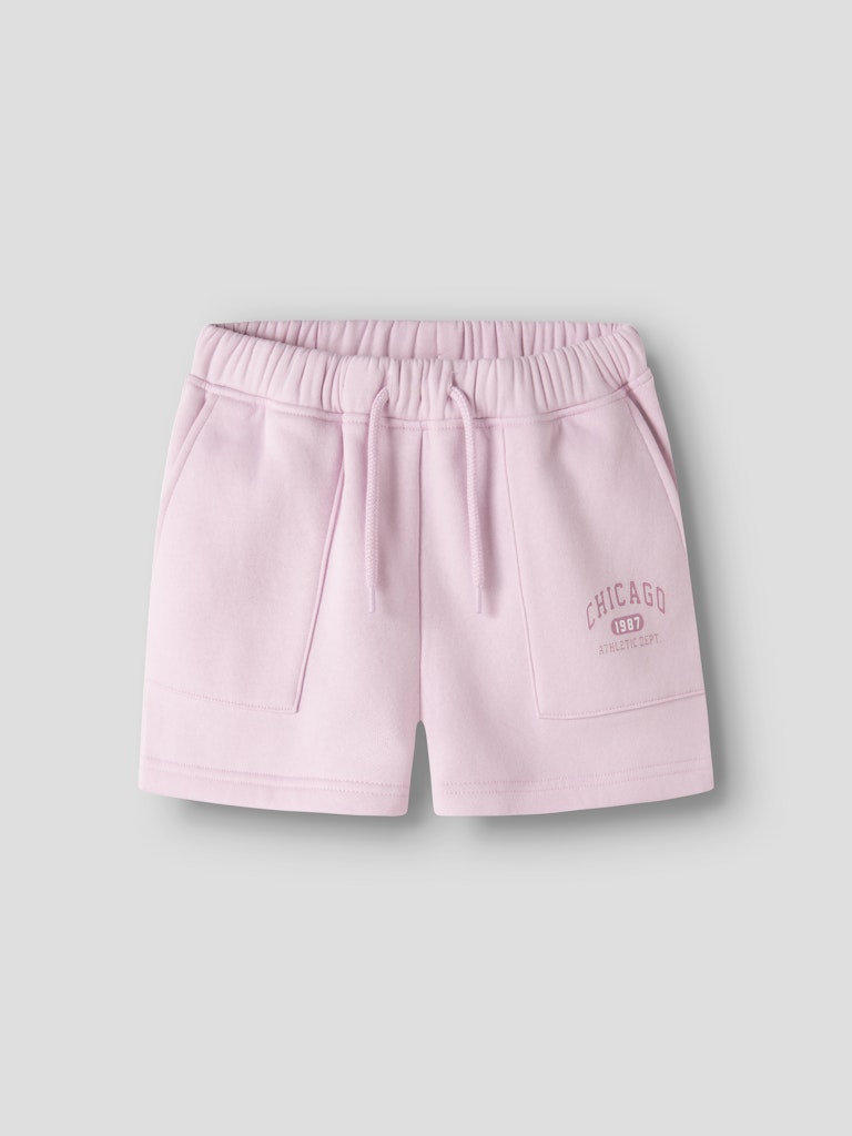 Shorts Sweat Fabia Enfärgad Rosa