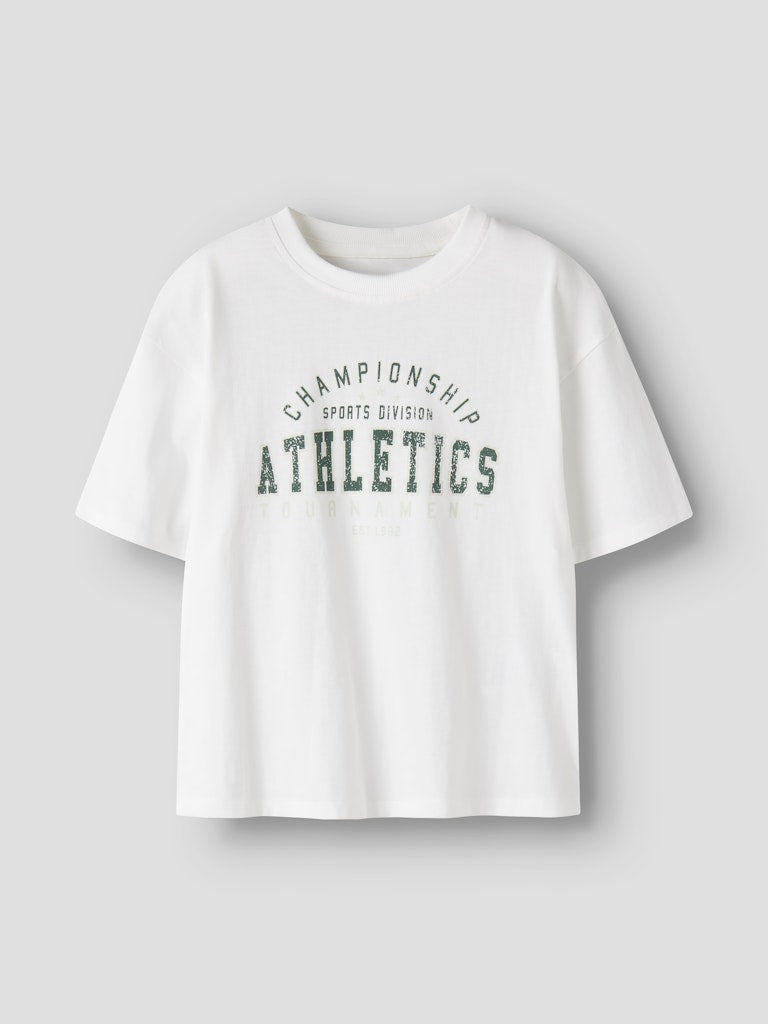 T-shirt Kortärmad Athletics Valix Vit