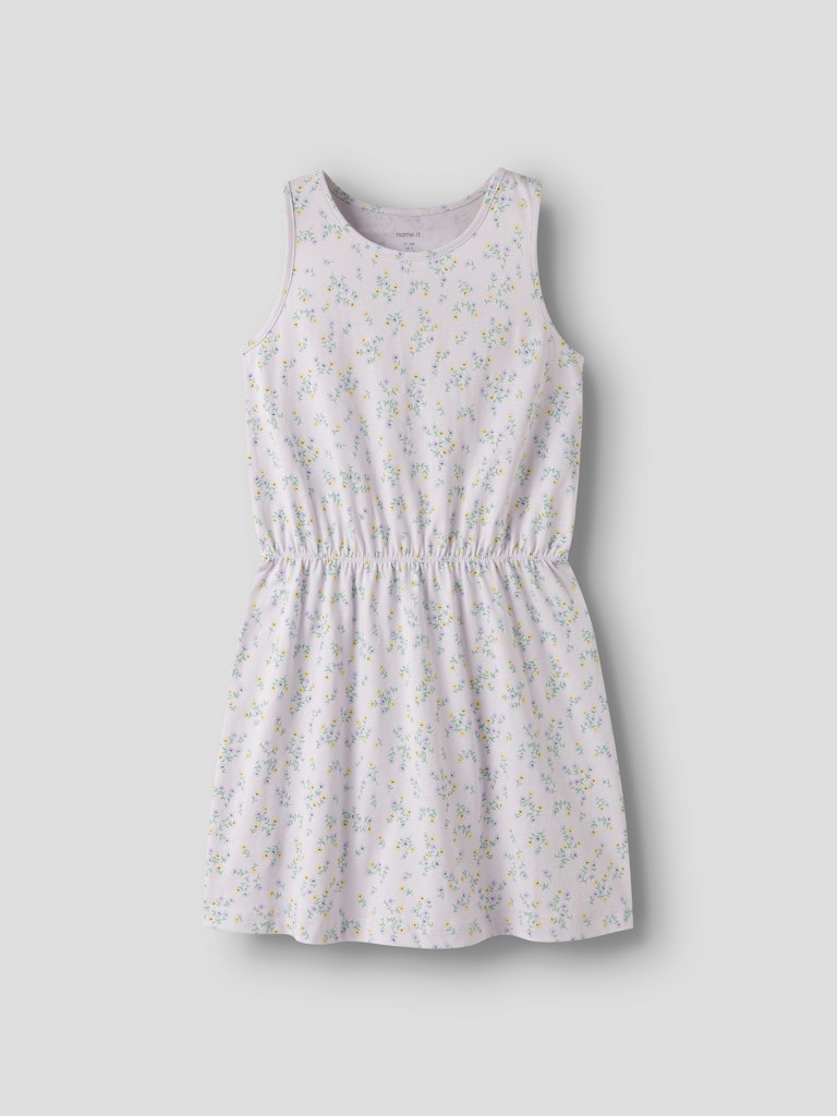 Klänning Vigga K Blommor Lila