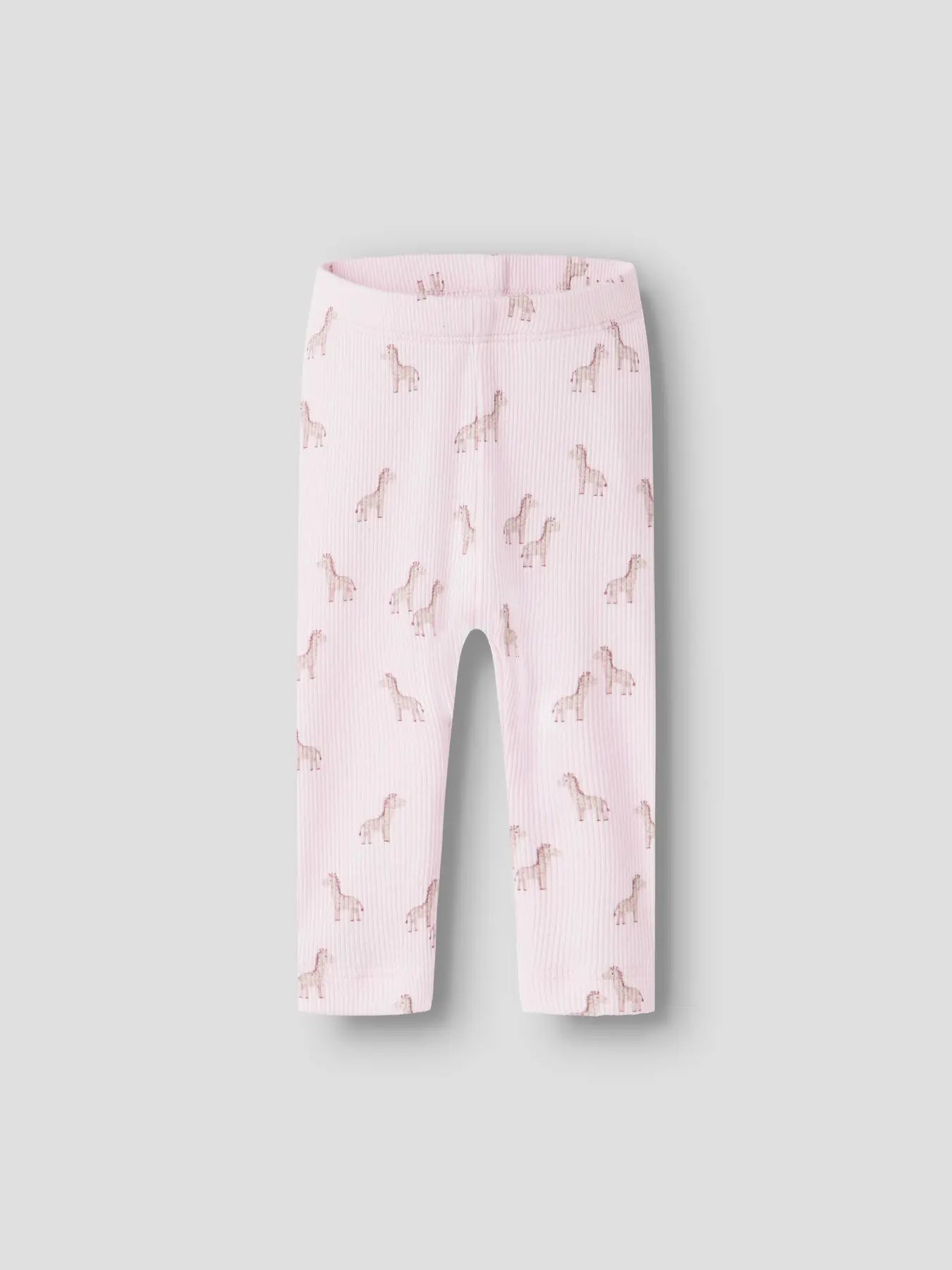 Leggings Giraffer Ribbad Halena Rosa