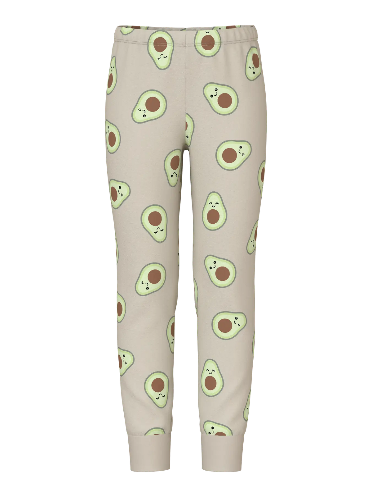 Pyjamas Långärmad Avocado K Beige