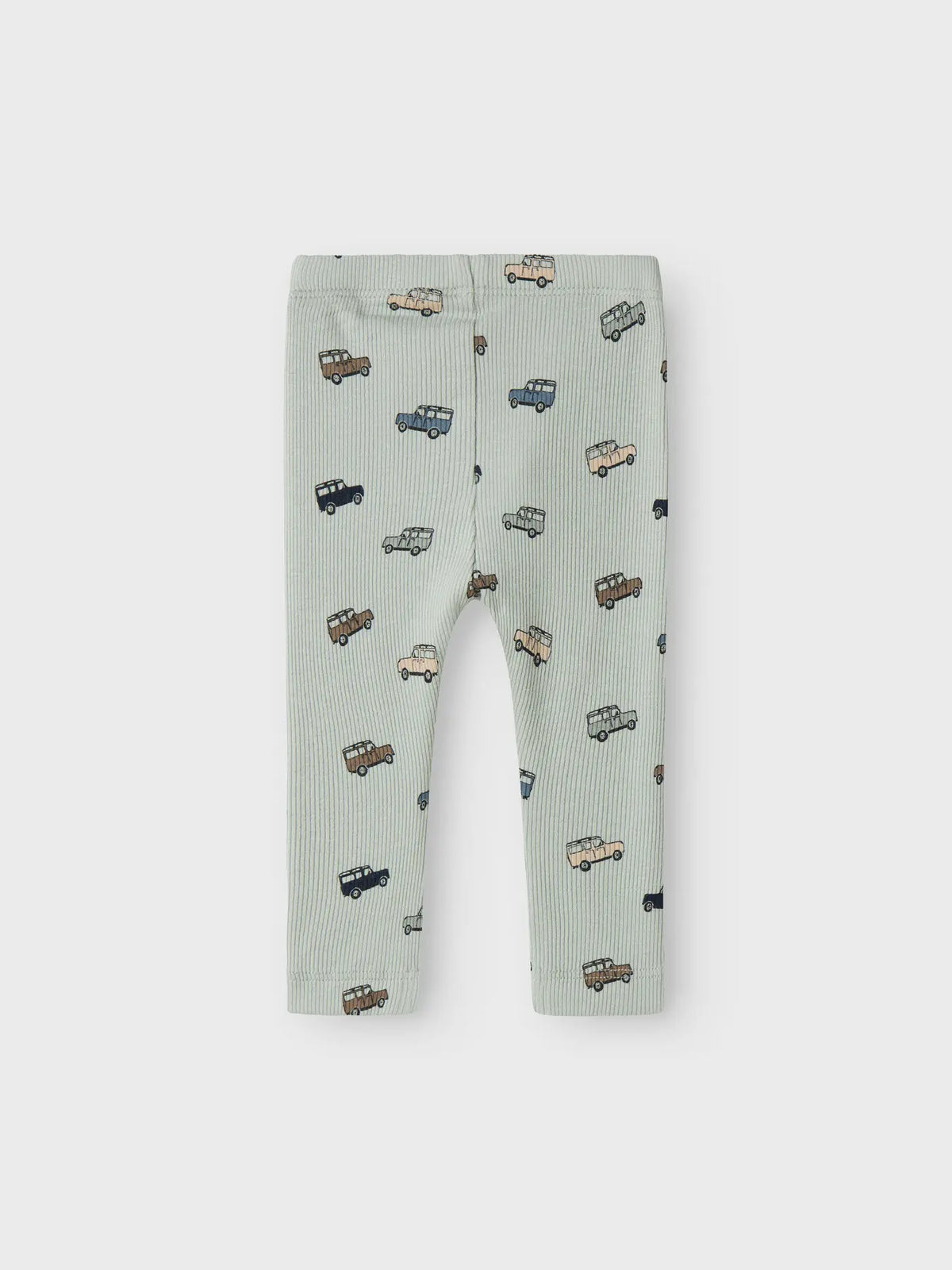 Leggings Bilar Ribbade Hukab Grön