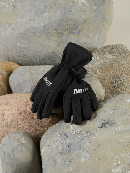 Handskar Softshell Vattentäta K Svart