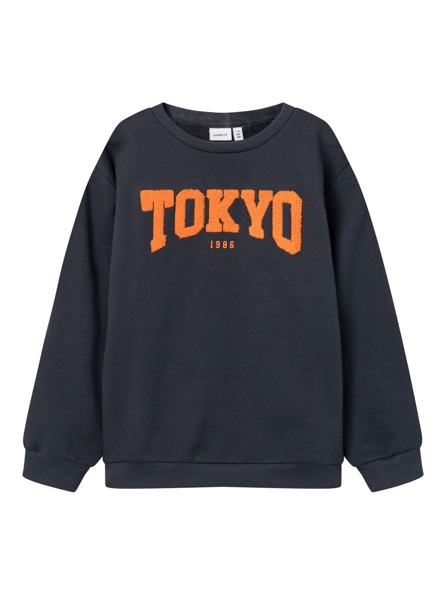 Sweatshirt Stempel Tokyo Blå