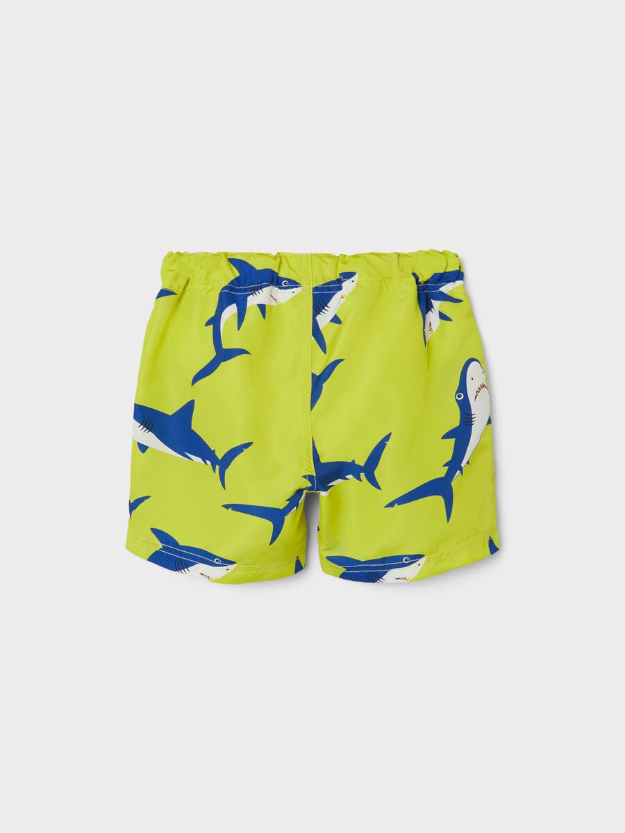 Badshorts Zeus Hajar Limegrön