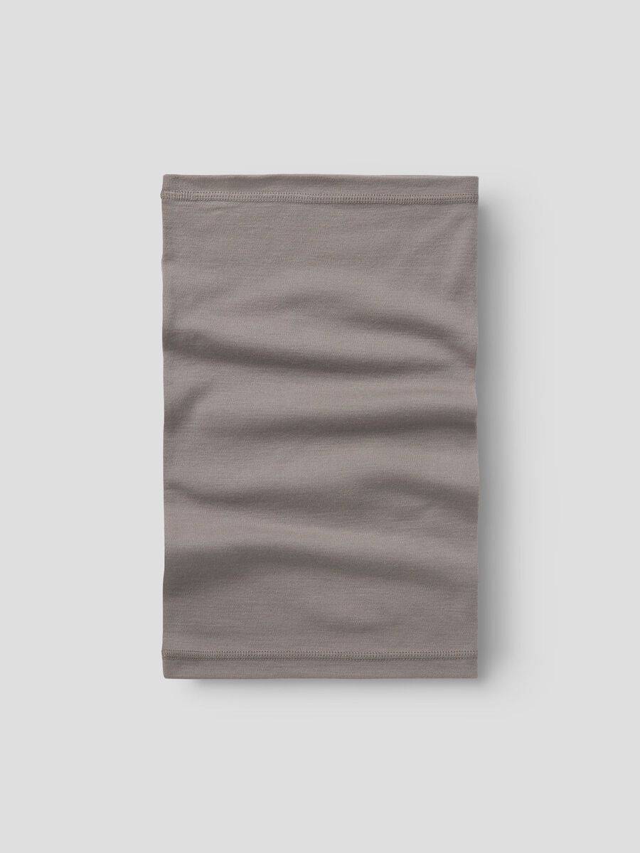 Tubhalsduk Merinoull Willto Enfärgad Grå Beige