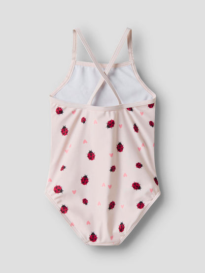 Baddräkt Zizla Nyckelpigor Rosa