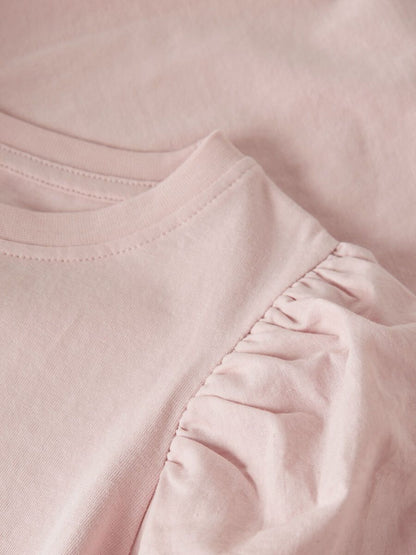 Topp 2/4 dels ärm Komha Enfärgad Rosa