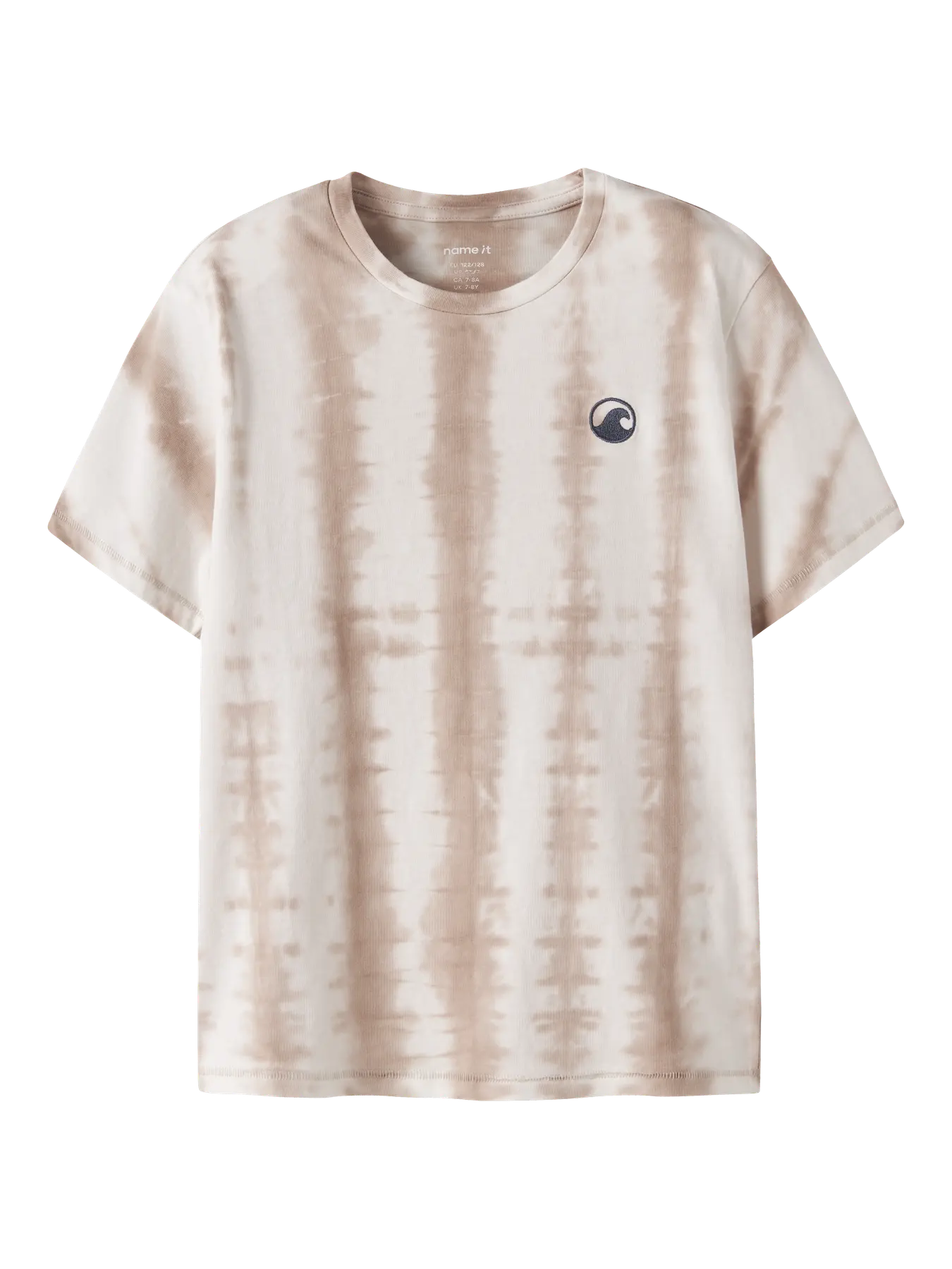 T-shirt Jord Kortärmad Mönstrad Beige