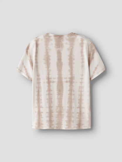 T-shirt Jord Kortärmad Mönstrad Beige