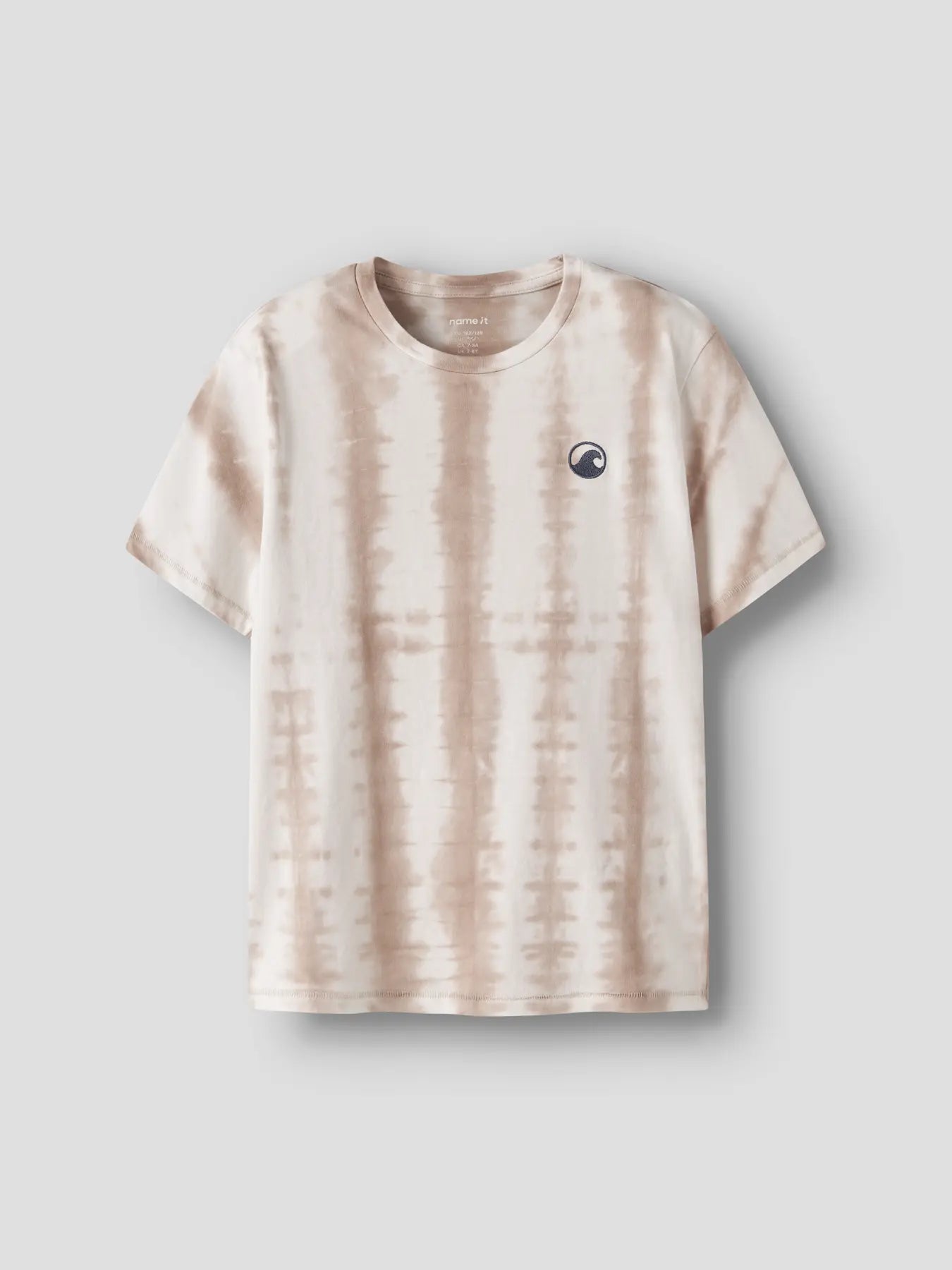 T-shirt Jord Kortärmad Mönstrad Beige
