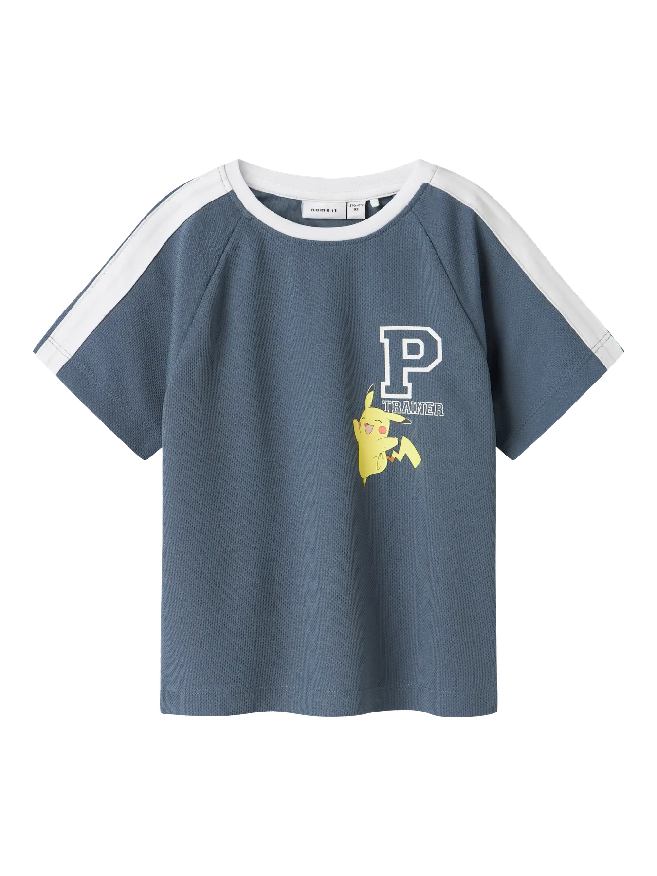 T-shirt Pokémon Pikachu Manak Poly Blå