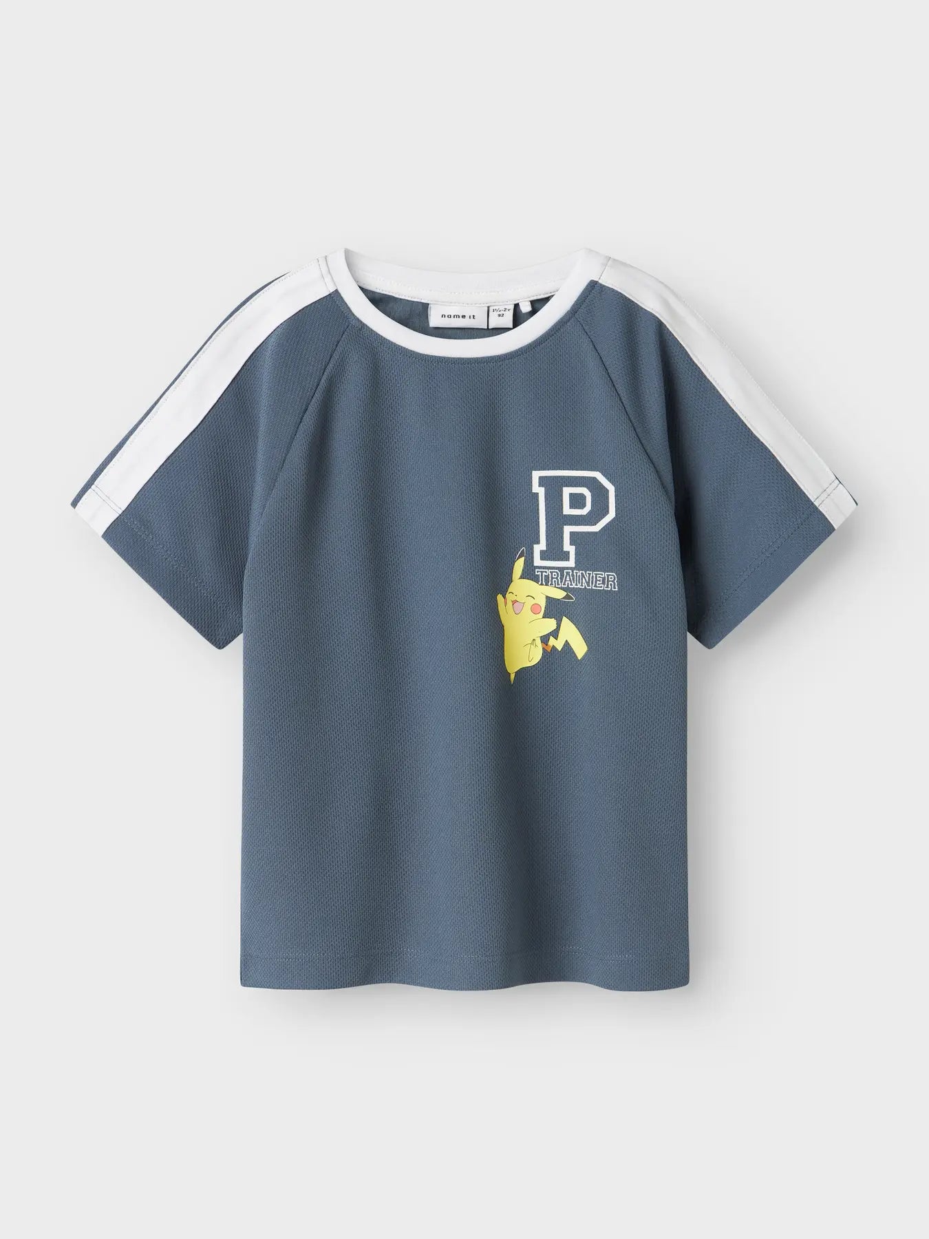 T-shirt Pokémon Pikachu Manak Poly Blå