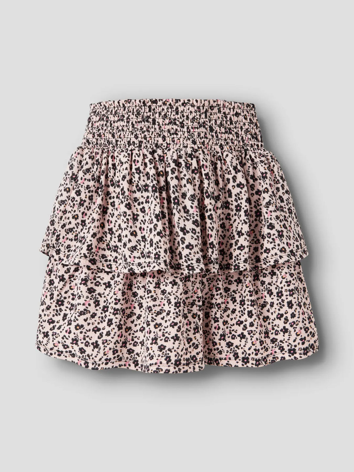 Kjol Fillo Smock Mönstrad Rosa/Svart