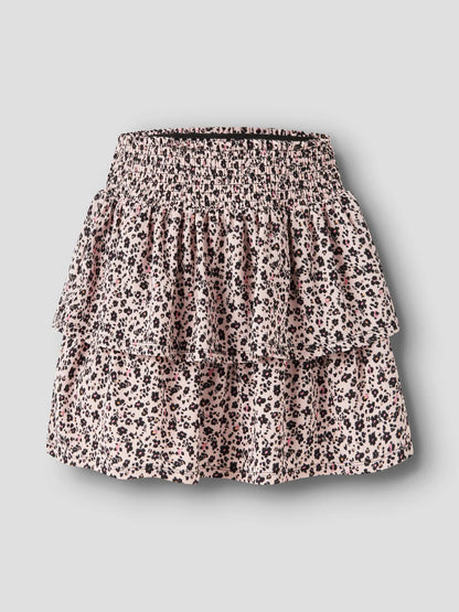 Kjol Fillo Smock Mönstrad Rosa/Svart