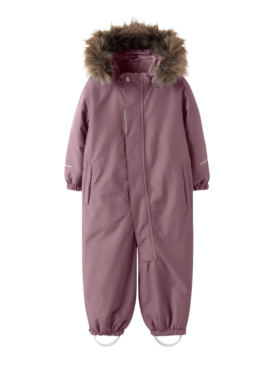 Vinteroverall Varmfodrad Vattentät Snow10 Enfärgad Rosa