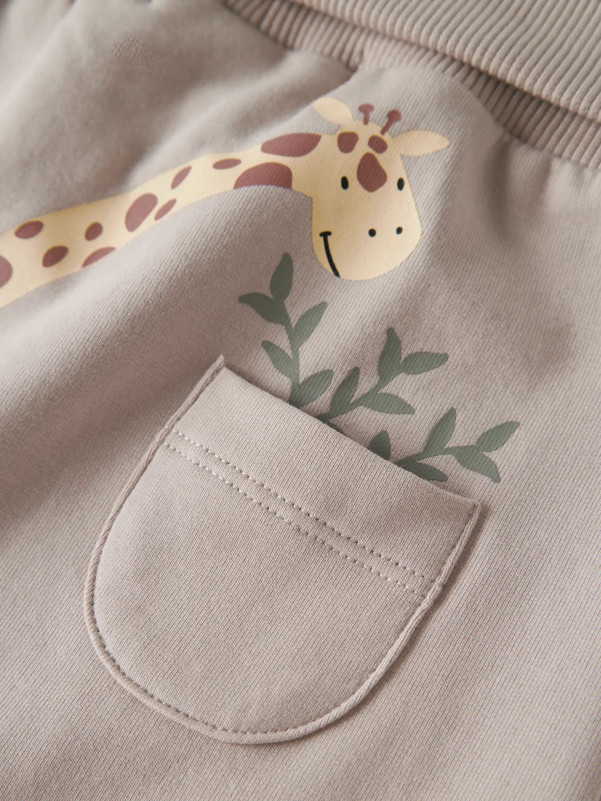 Sweatbyxa Giraff Hall Beige