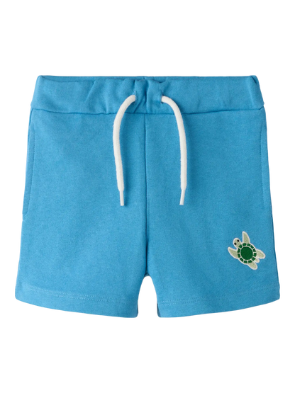Sweatshorts Fresno Sköldpadda Enfärgade Blå