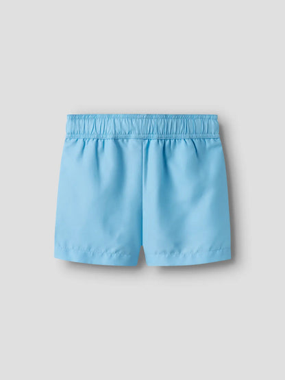 Badshorts Zaka M Enfärgade Krokodil Blå