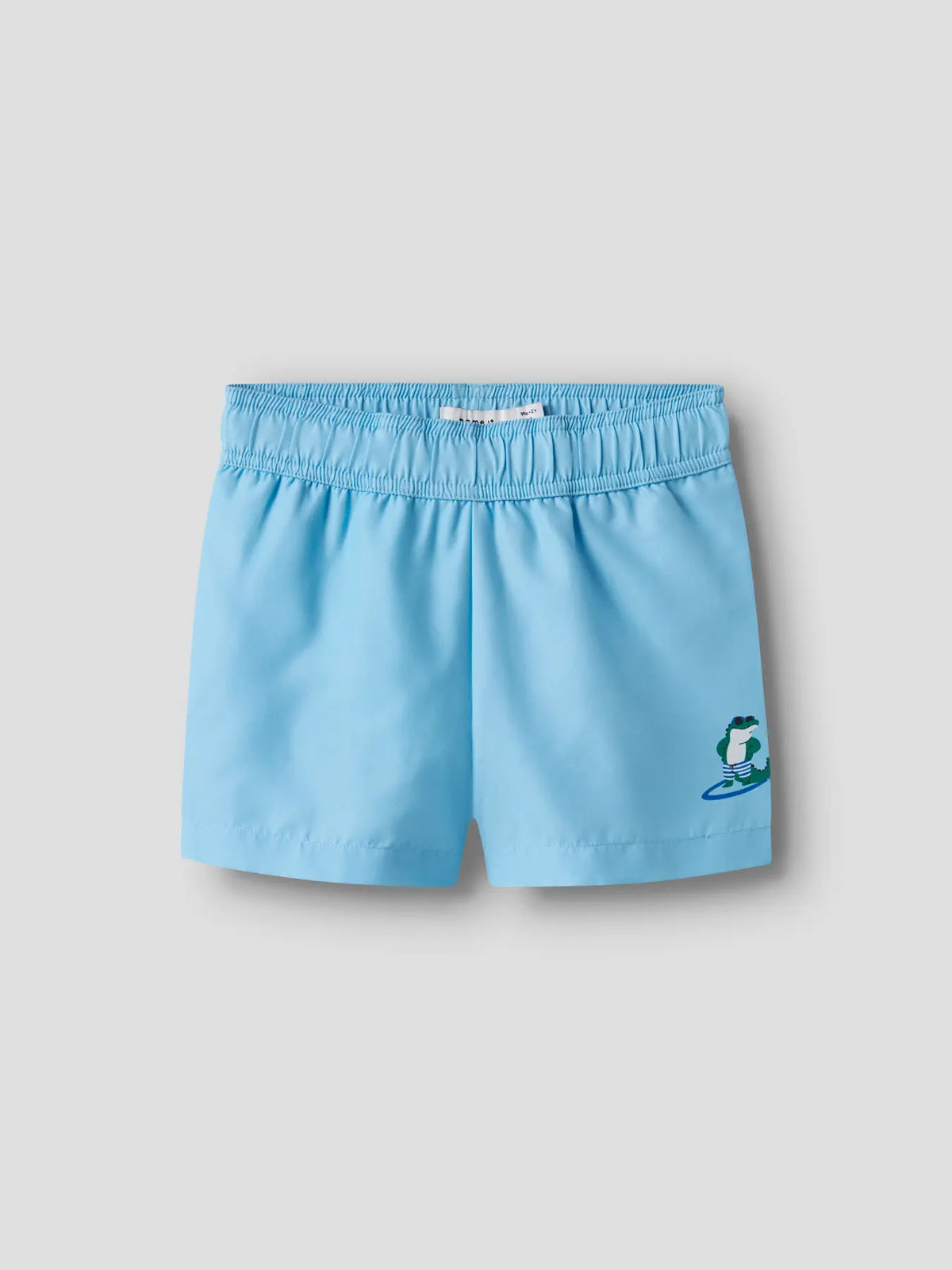 Badshorts Zaka M Enfärgade Krokodil Blå