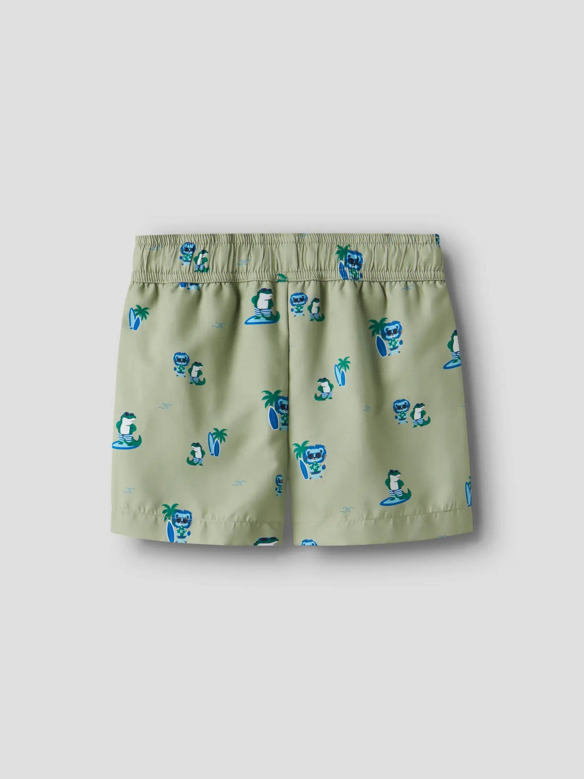 Badshorts Zaka M Mönstrade Grön