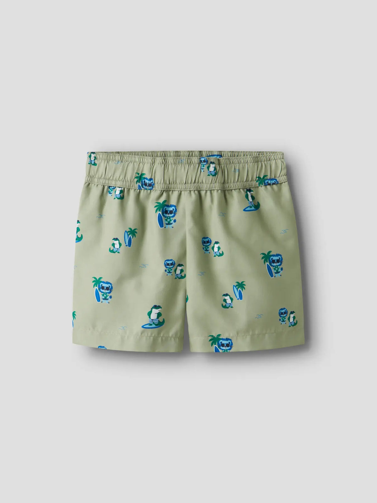 Badshorts Zaka M Mönstrade Grön