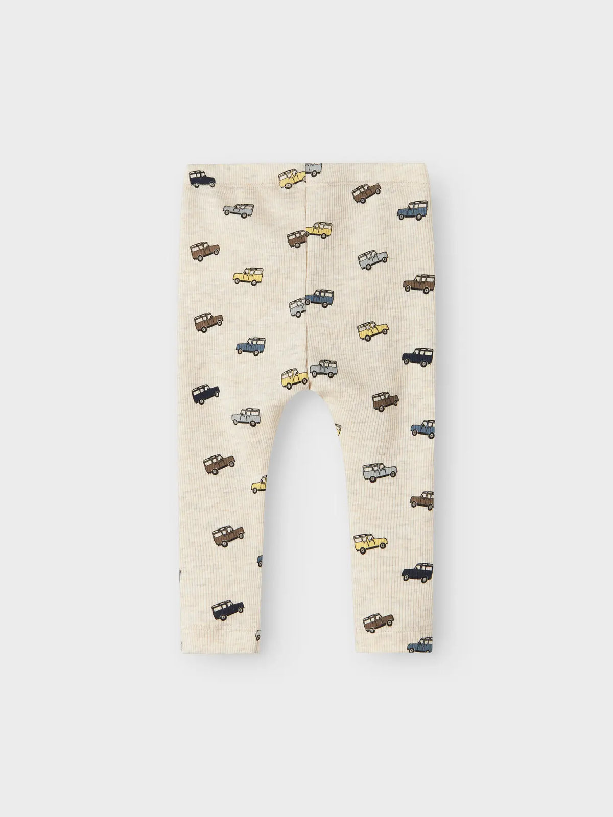 Leggings Bilar Ribbade Hukab Beige