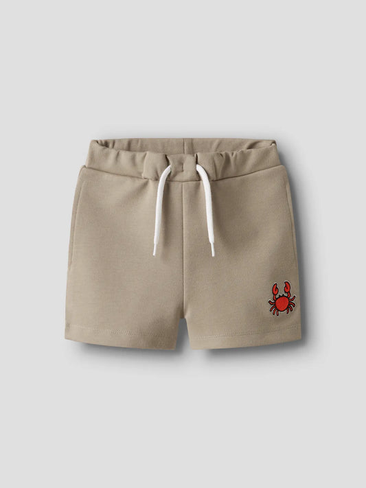 Sweatshorts Fresno Krabba Enfärgade Beige