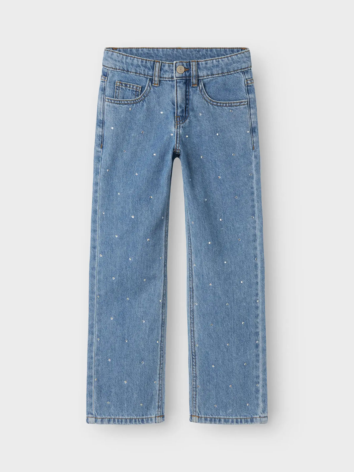 Jeans Raka Vida ben Strass Blå