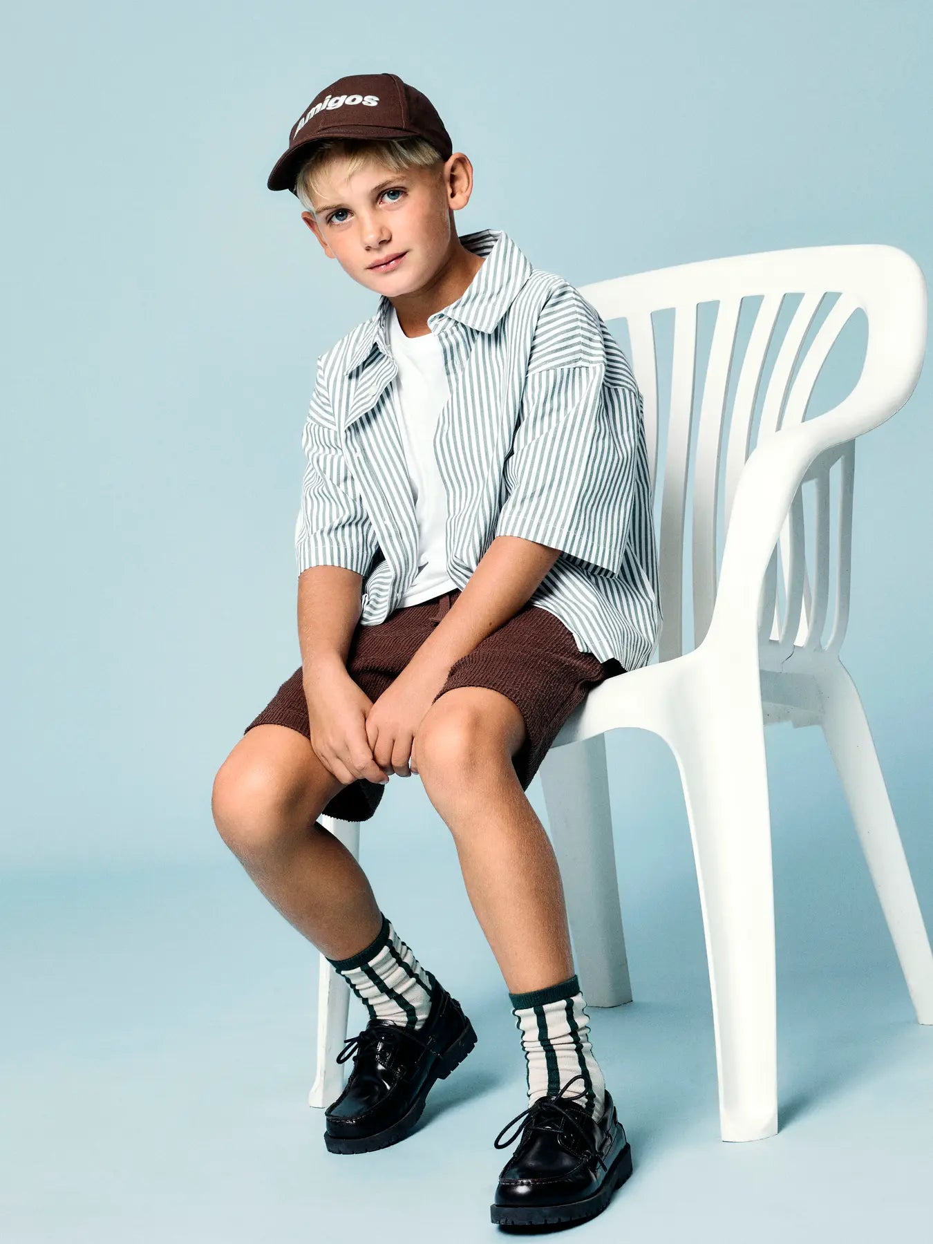 Shorts Hivaj Enfärgade Brun