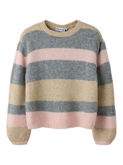 Stickad Tröja Luci Flerfärgad Rosa