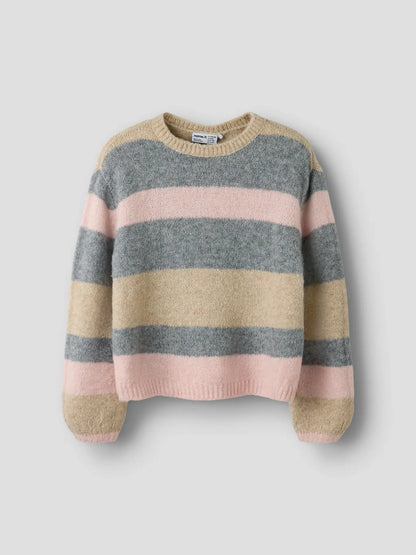 Stickad Tröja Luci Flerfärgad Rosa