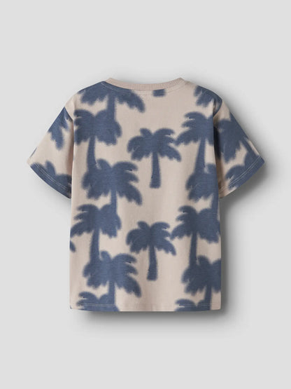 T-shirt Kortärmad Palmer July Beige