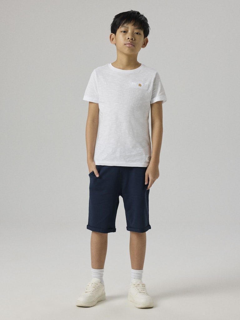 Shorts Vermo K Enfärgade Marinblå
