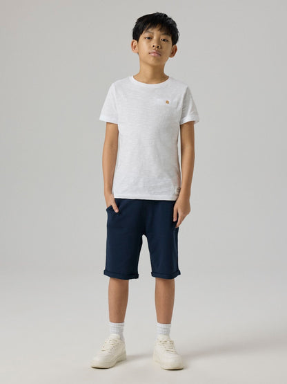 Shorts Vermo K Enfärgade Marinblå