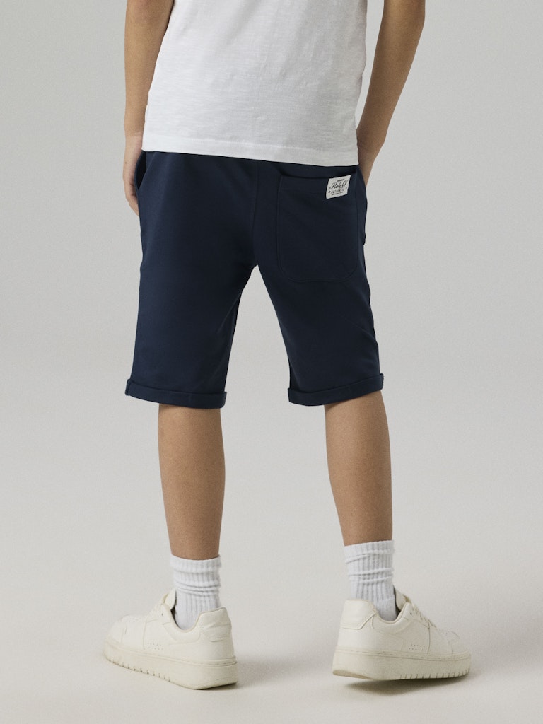 Shorts Vermo K Enfärgade Marinblå