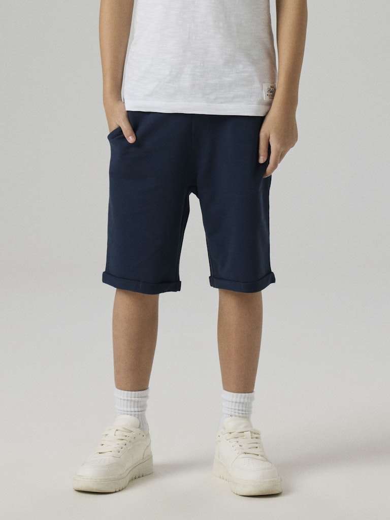 Shorts Vermo K Enfärgade Marinblå