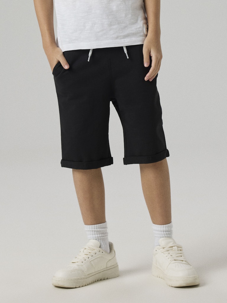Shorts Vermo K Enfärgade Svart